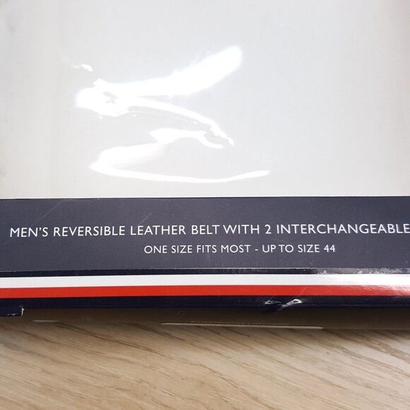 TOMMY HILFIGER Interchangeable Silver Belt Buckle Logo - Picture 5 of 7